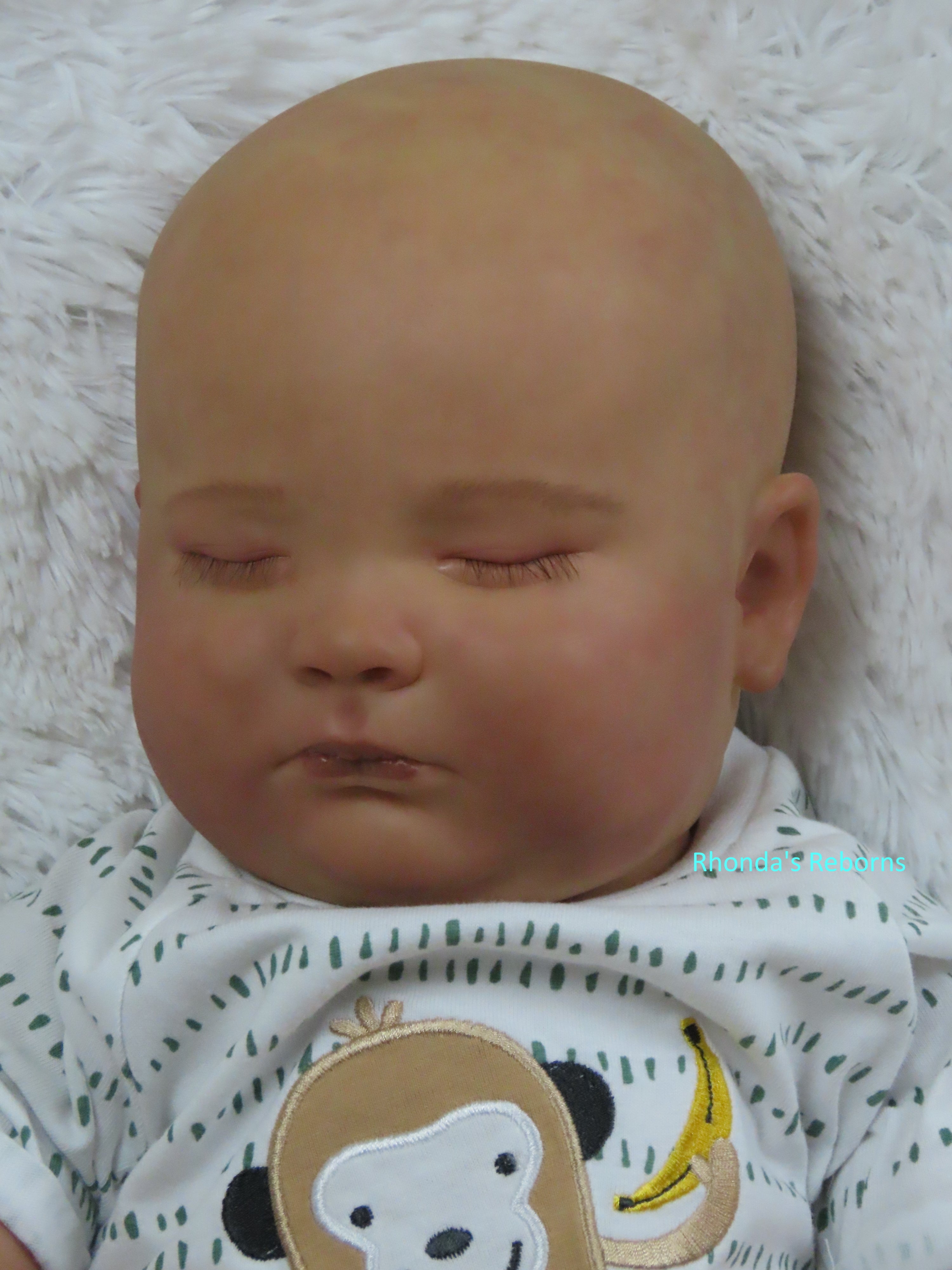 3 month Joseph Sleeping - Custom Reborn Baby