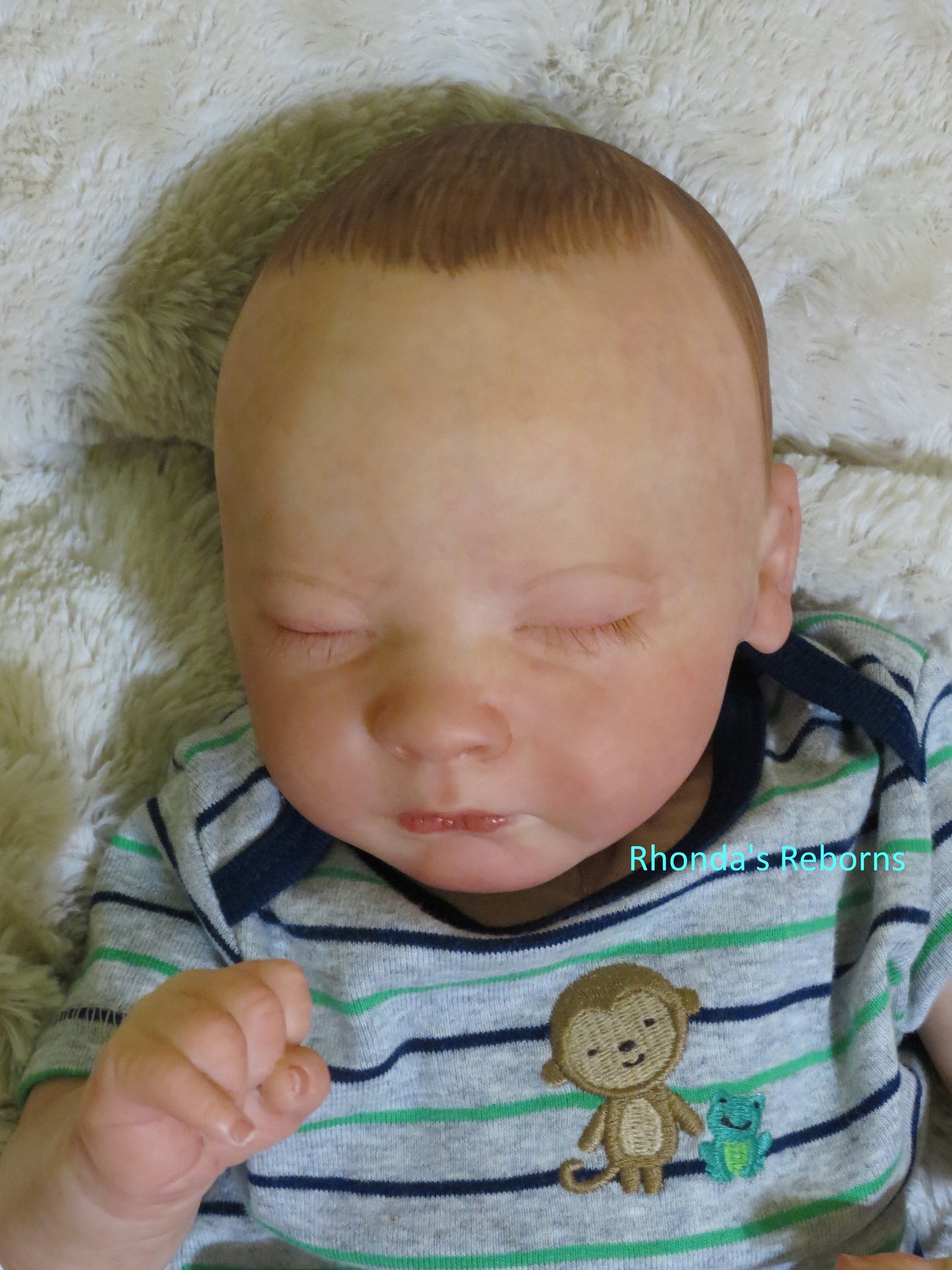 Joseph Sleeping - Custom Reborn Baby