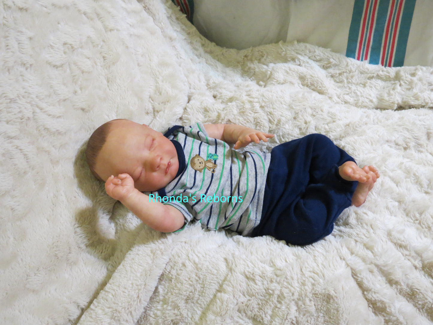 Joseph Sleeping - Custom Reborn Baby