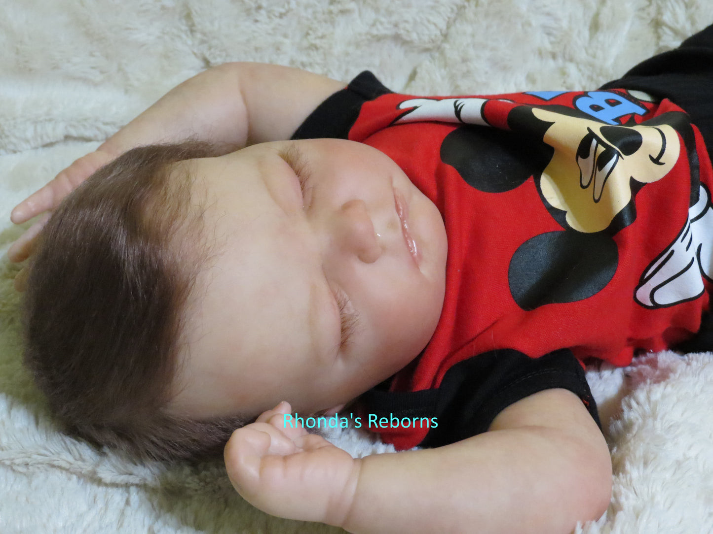 Landon Sleeping - Custom Reborn Baby