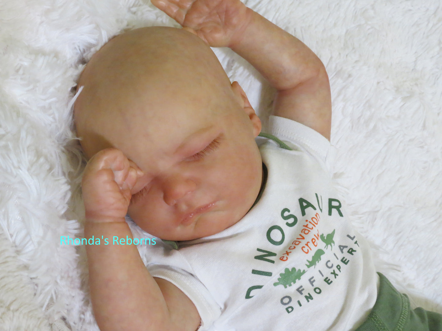 Landon Sleeping - Custom Reborn Baby