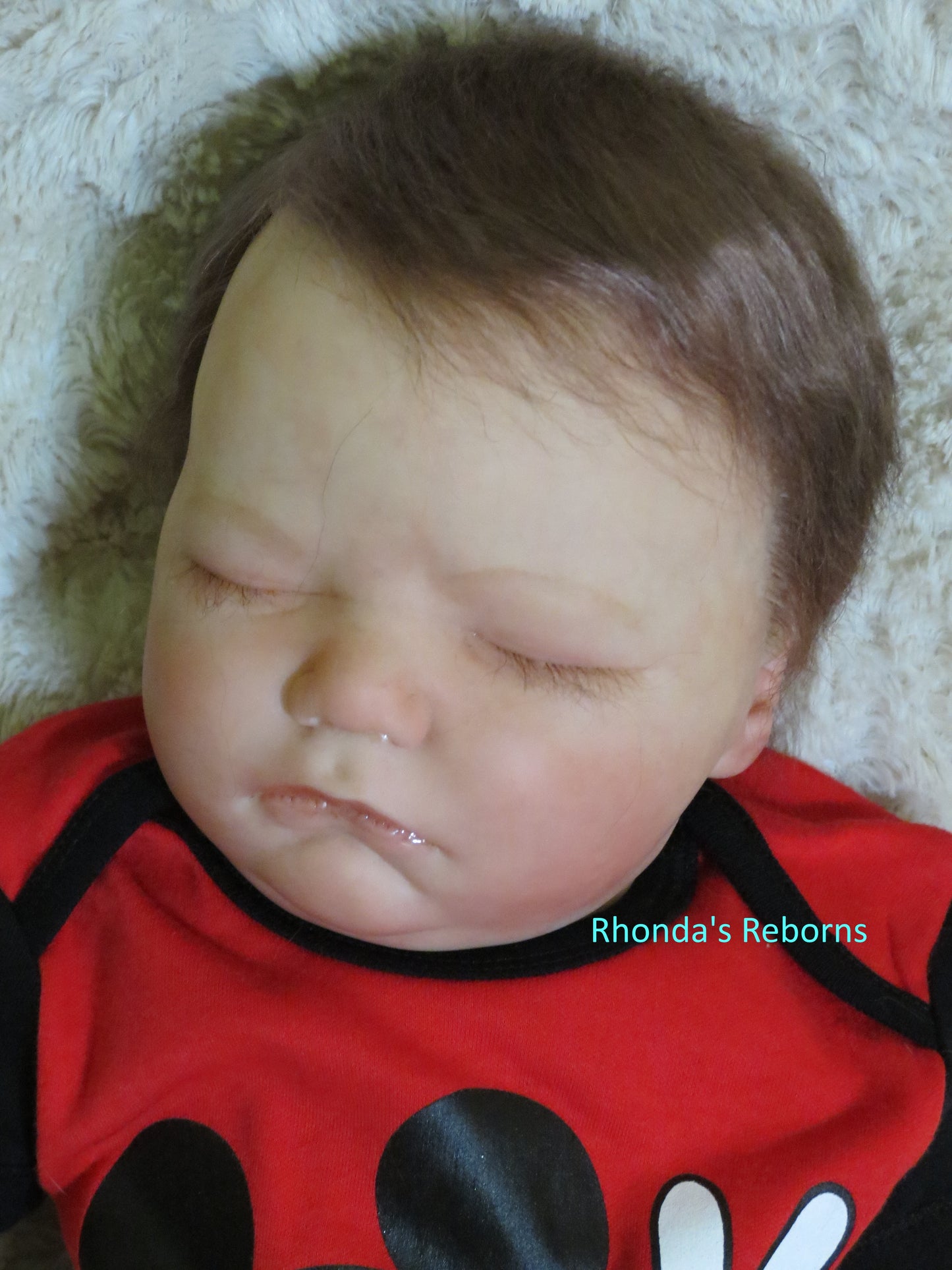 Landon Sleeping - Custom Reborn Baby