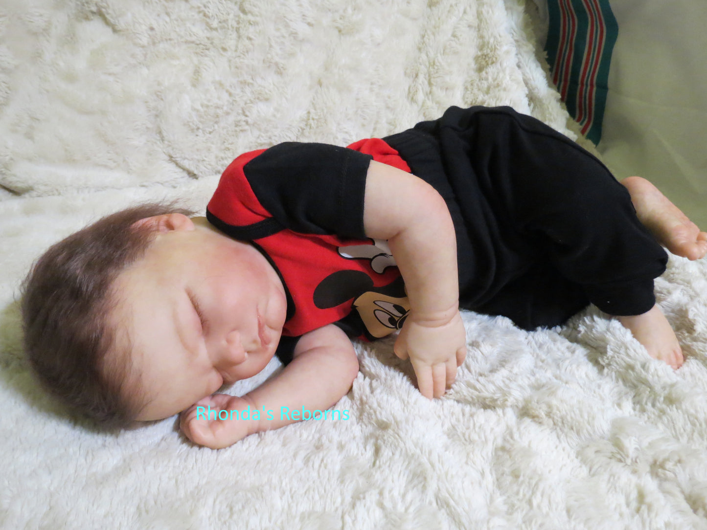 Landon Sleeping - Custom Reborn Baby