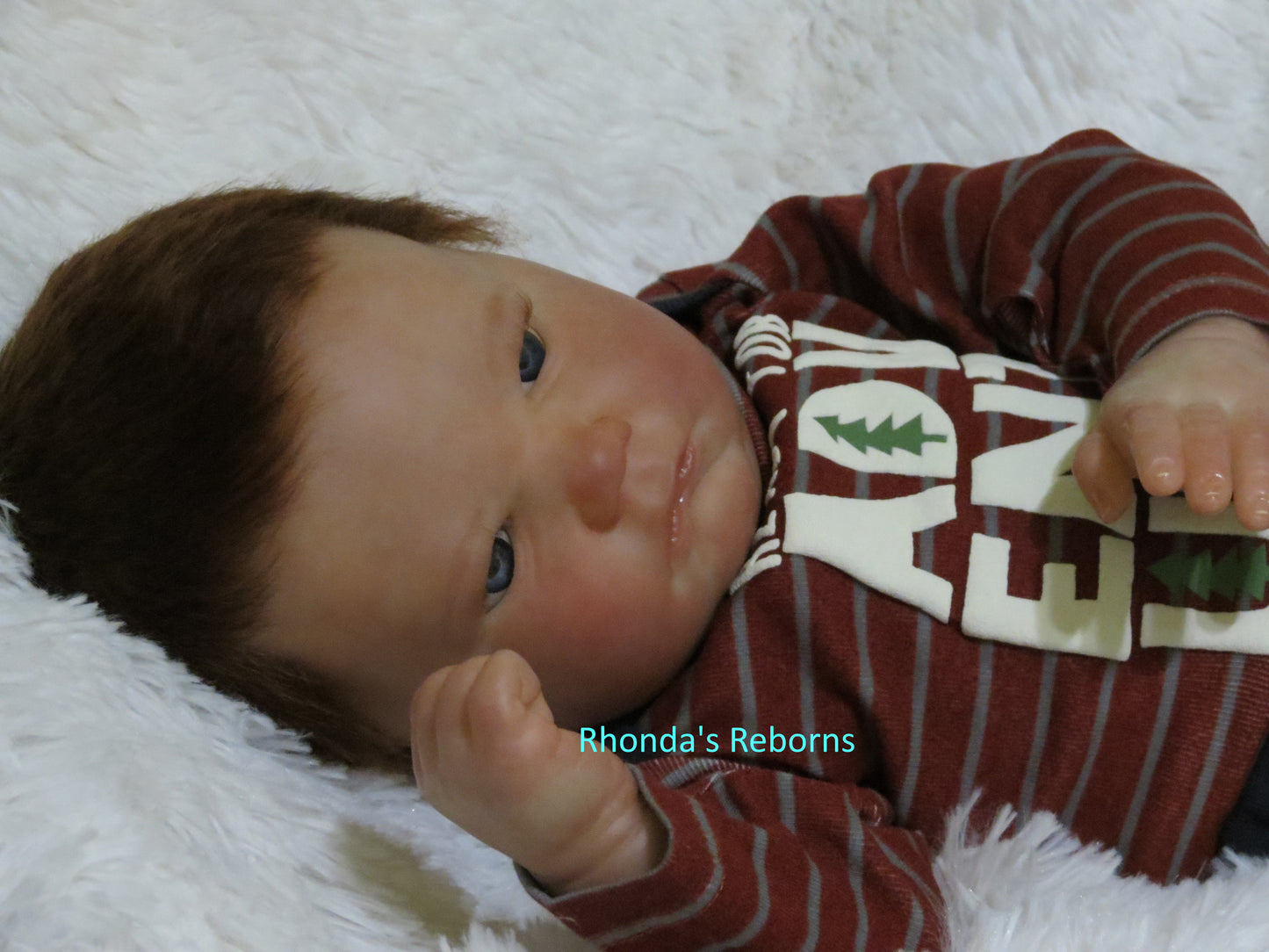 Landon Awake - Custom Reborn Baby