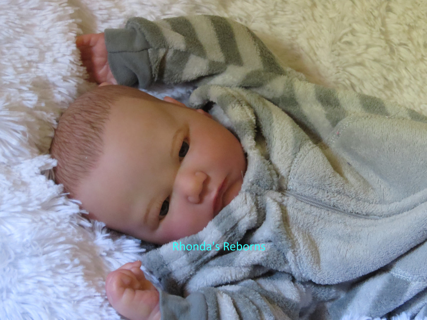 Landon Awake - Custom Reborn Baby