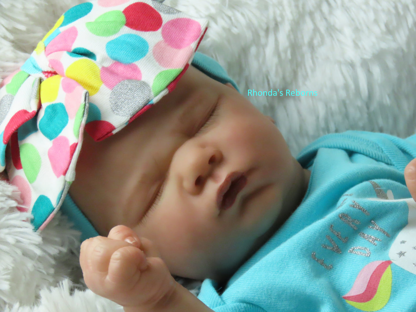 Lavender Sleeping - Custom Reborn Baby