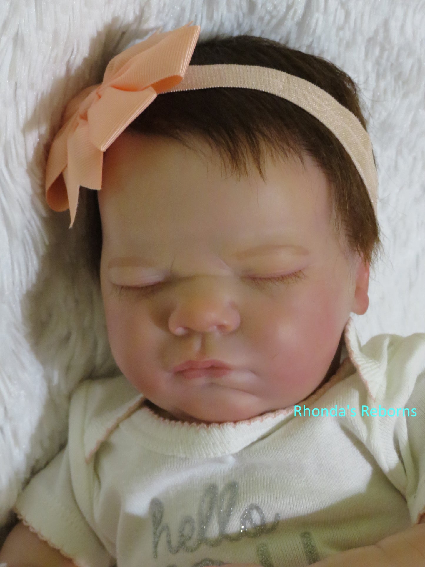 Lavender Sleeping - Custom Reborn Baby