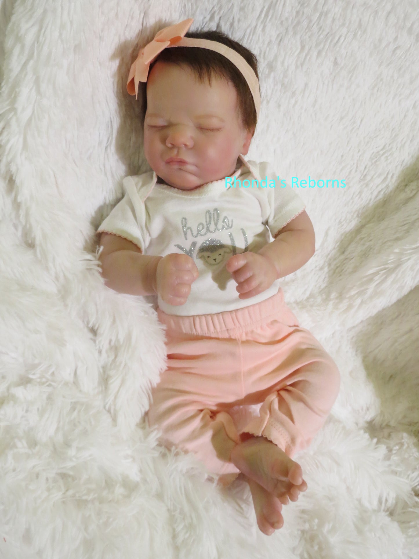 Lavender Sleeping - Custom Reborn Baby