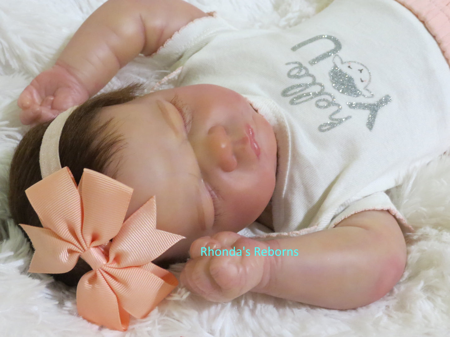 Lavender Sleeping - Custom Reborn Baby