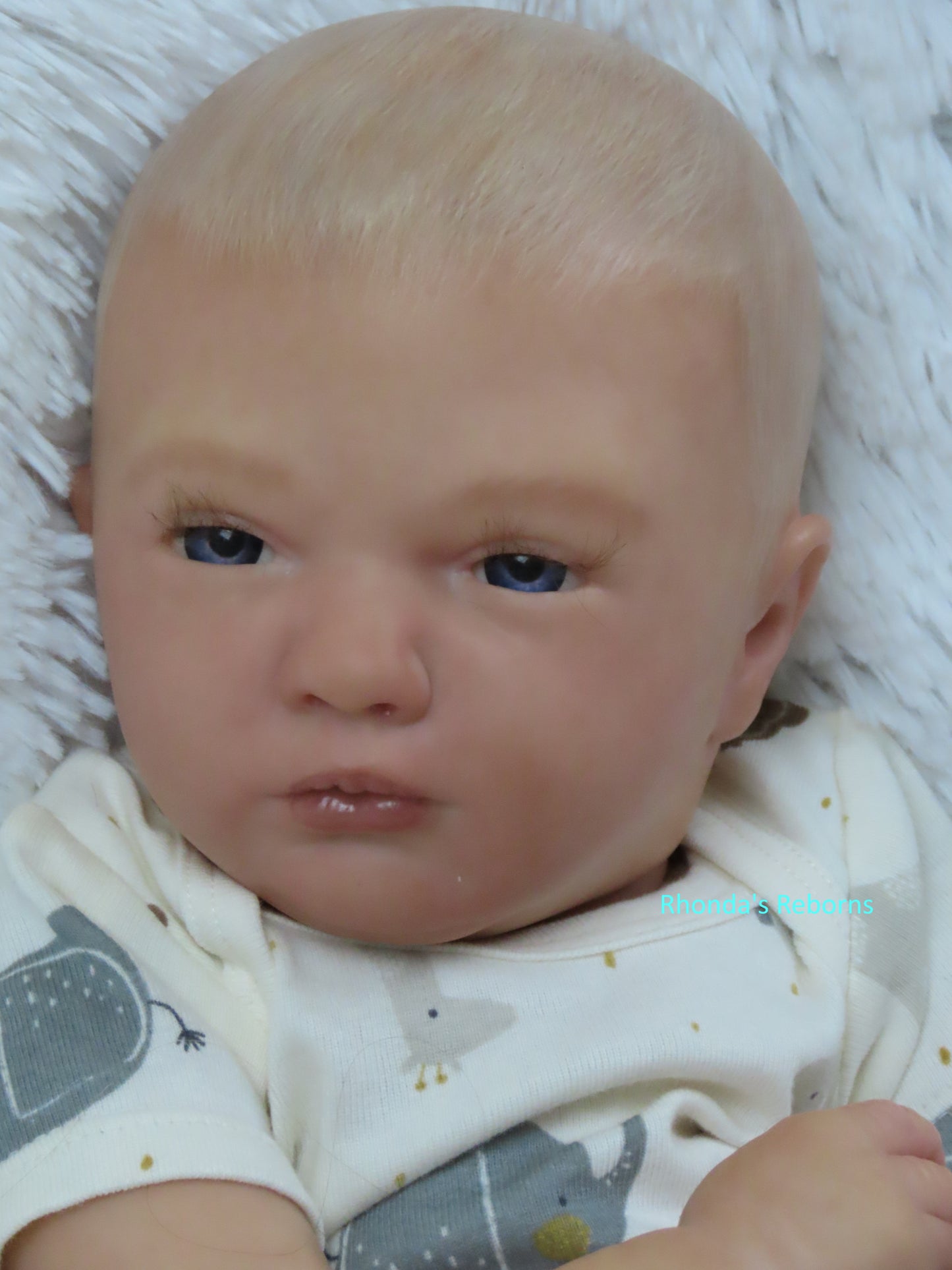 Logan Awake - Custom Reborn Baby