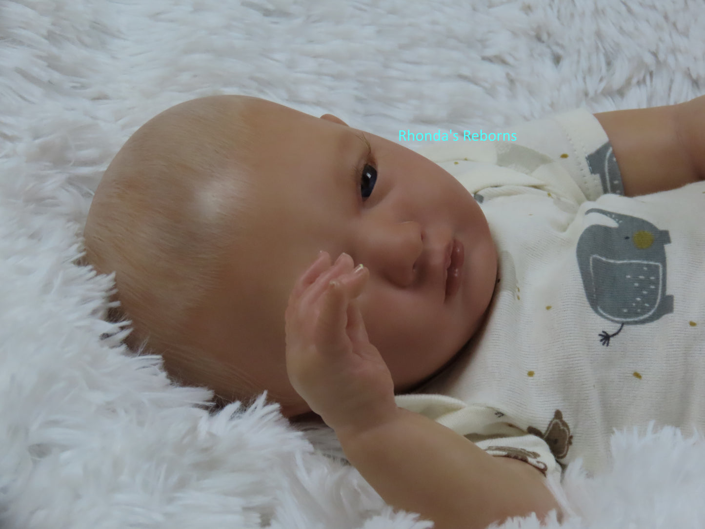 Logan Awake - Custom Reborn Baby