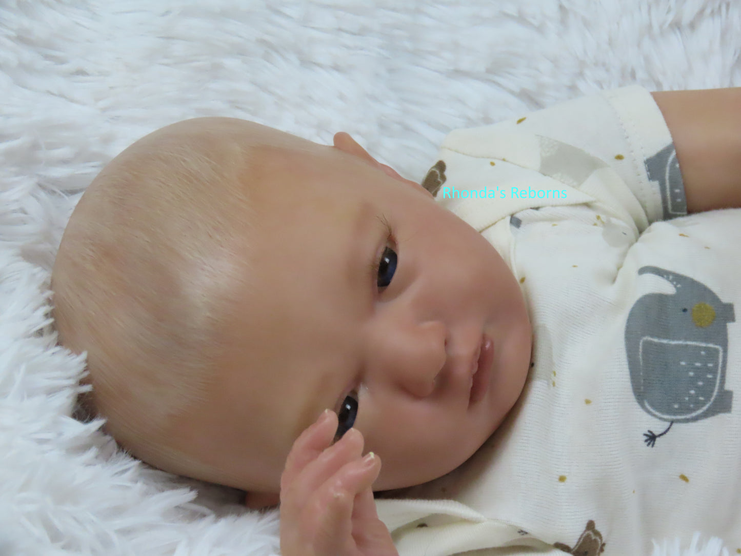 Logan Awake - Custom Reborn Baby