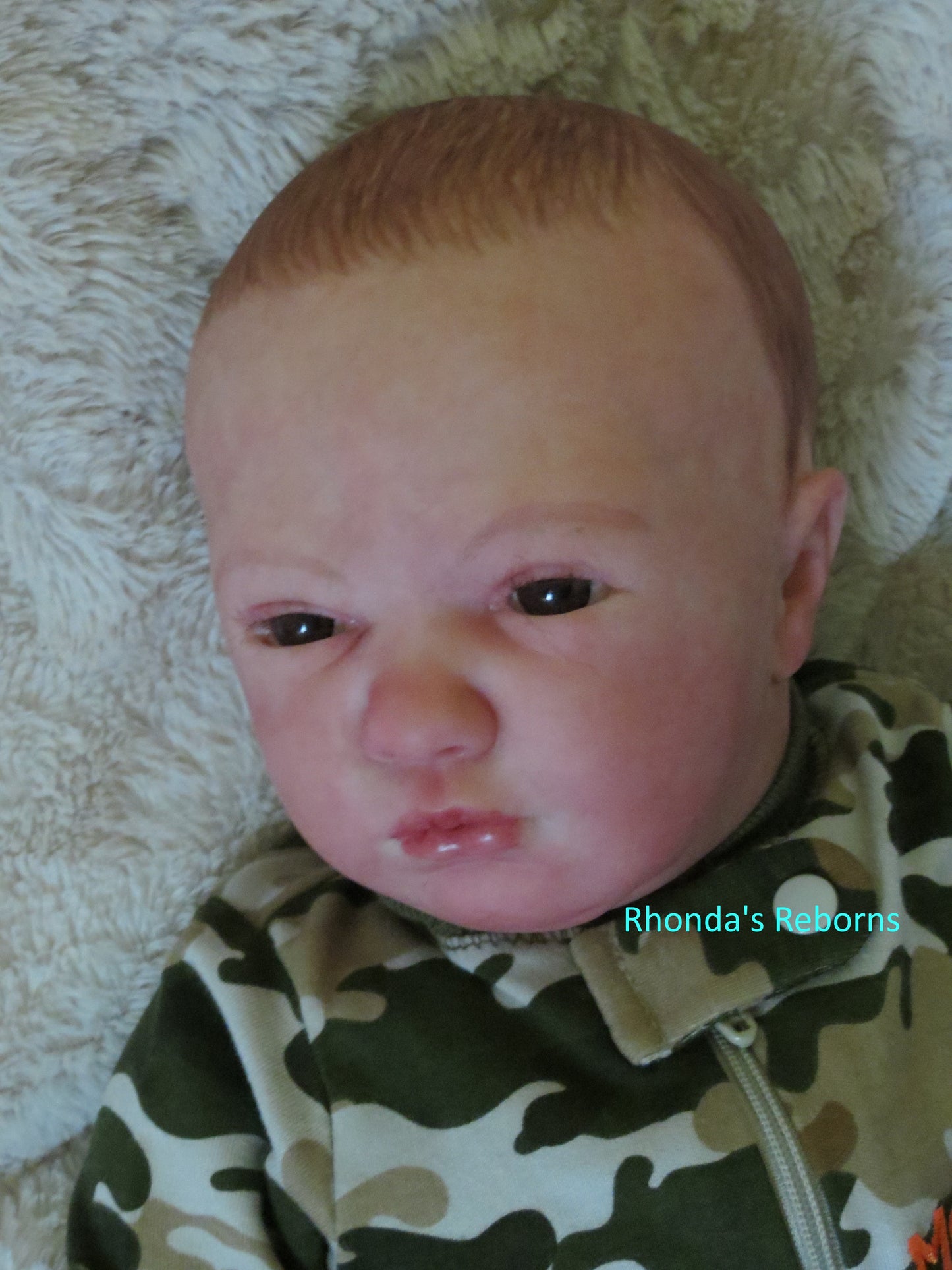 Logan Awake - Custom Reborn Baby