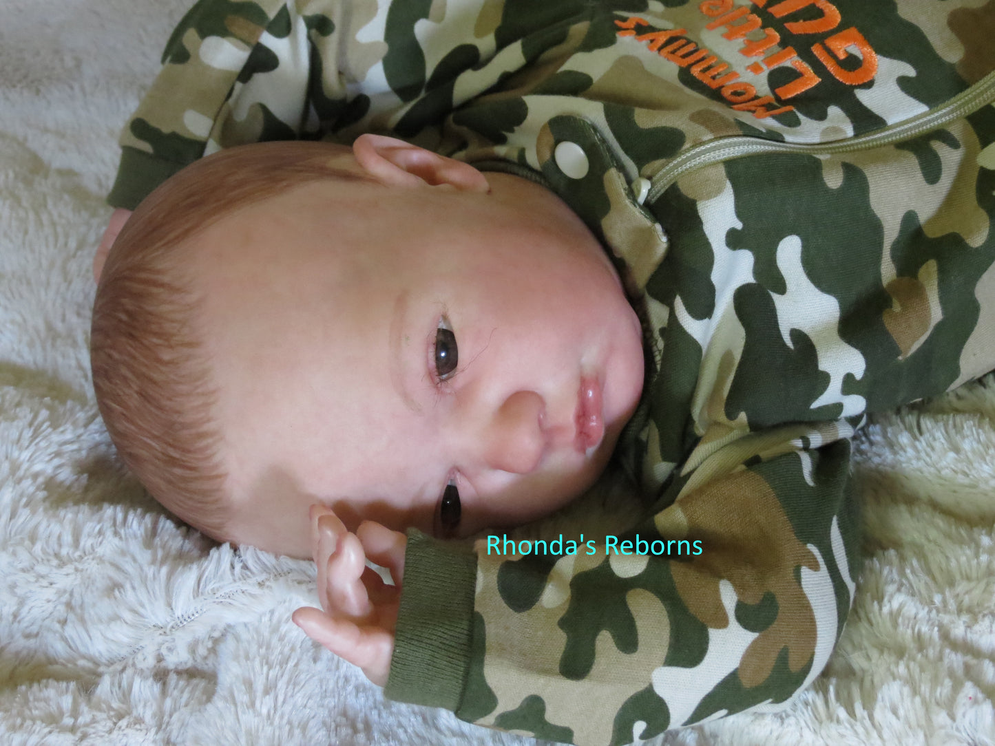 Logan Awake - Custom Reborn Baby