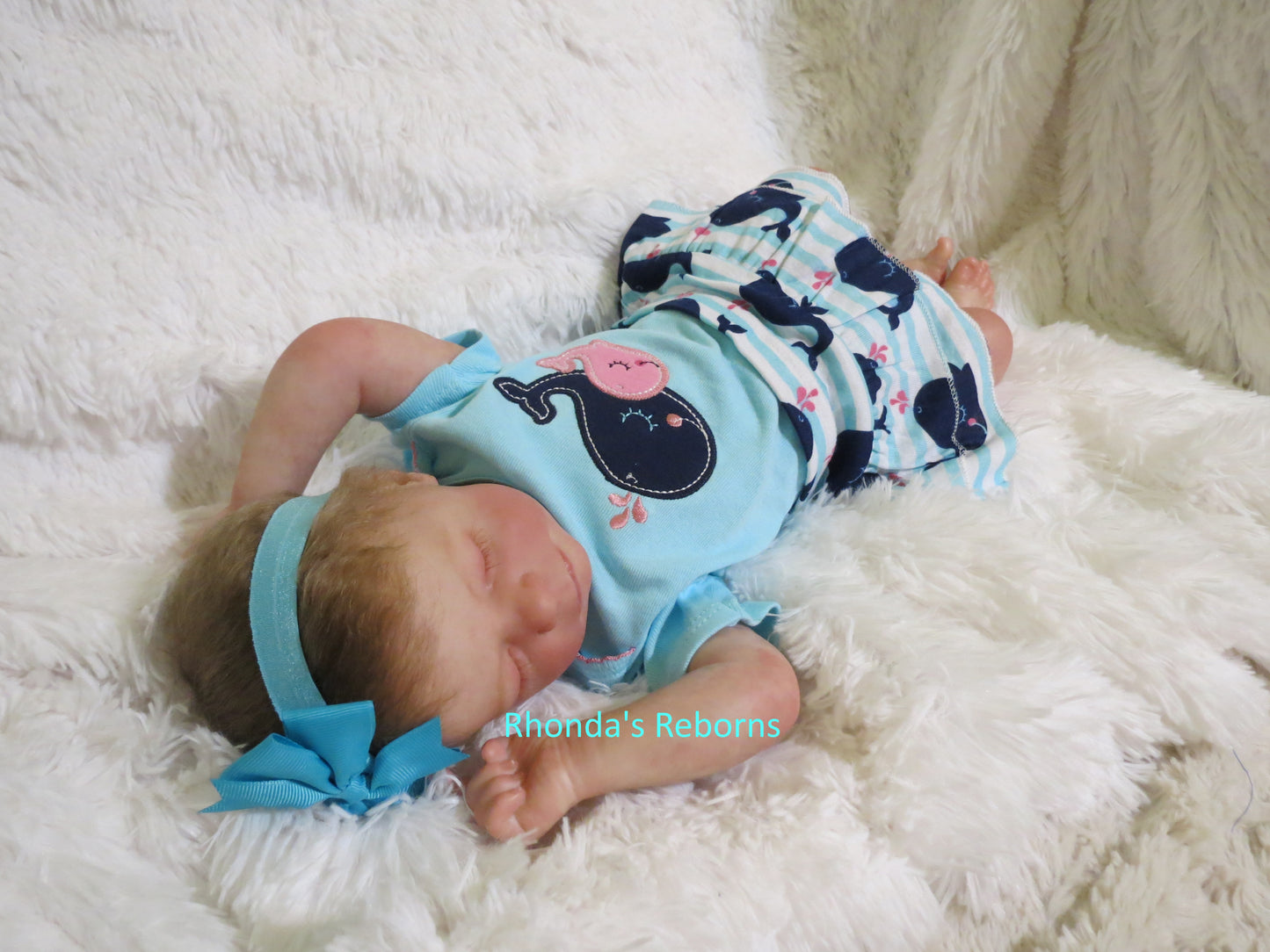 Madison Sleeping - Custom Reborn Baby