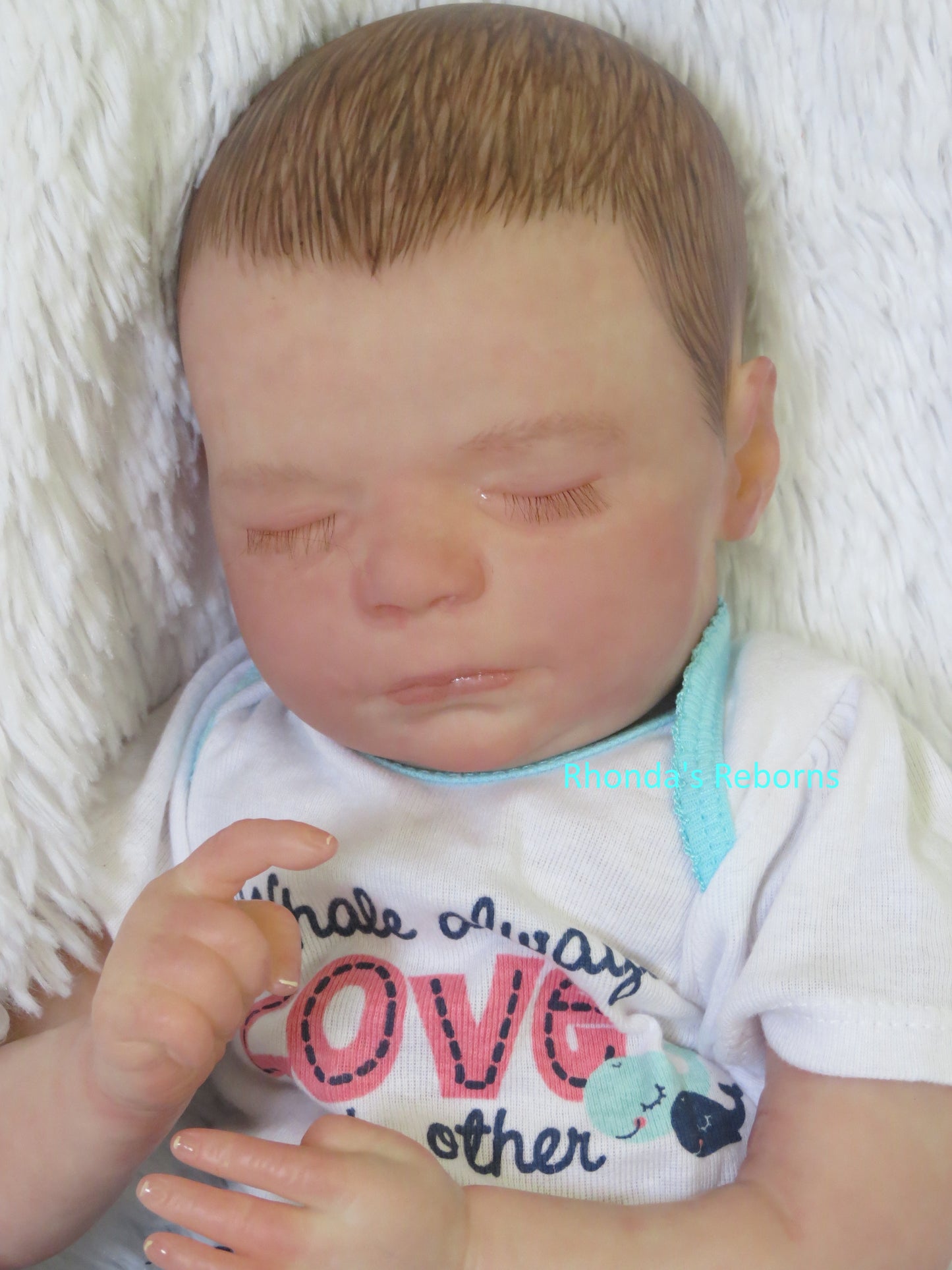 Madison Sleeping - Custom Reborn Baby