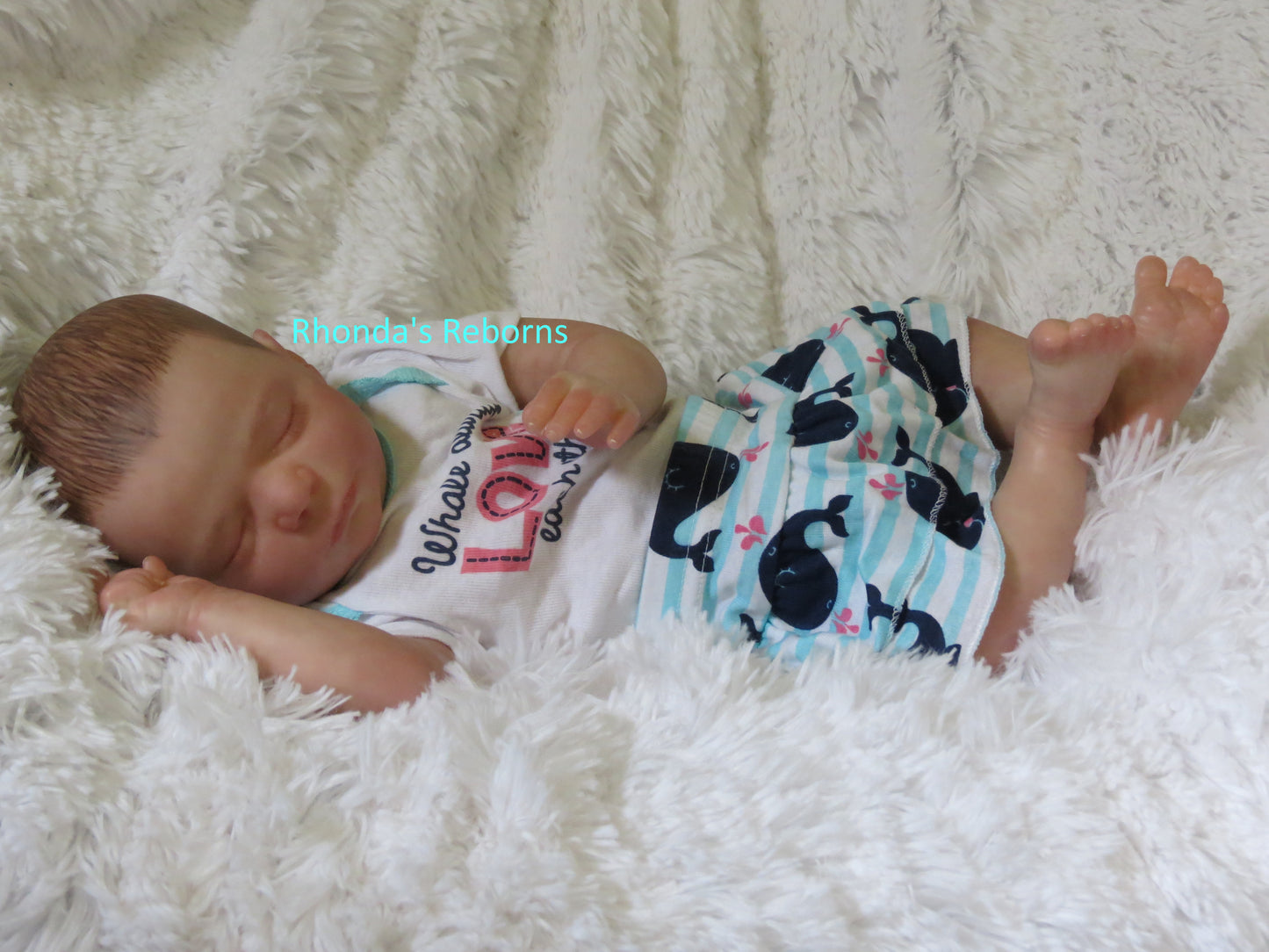 Madison Sleeping - Custom Reborn Baby