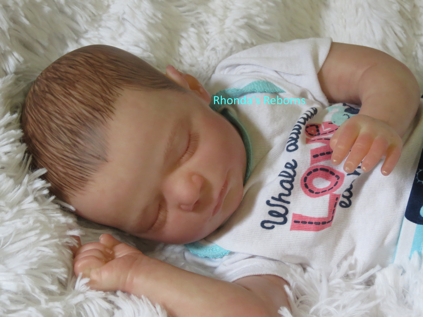 Madison Sleeping - Custom Reborn Baby