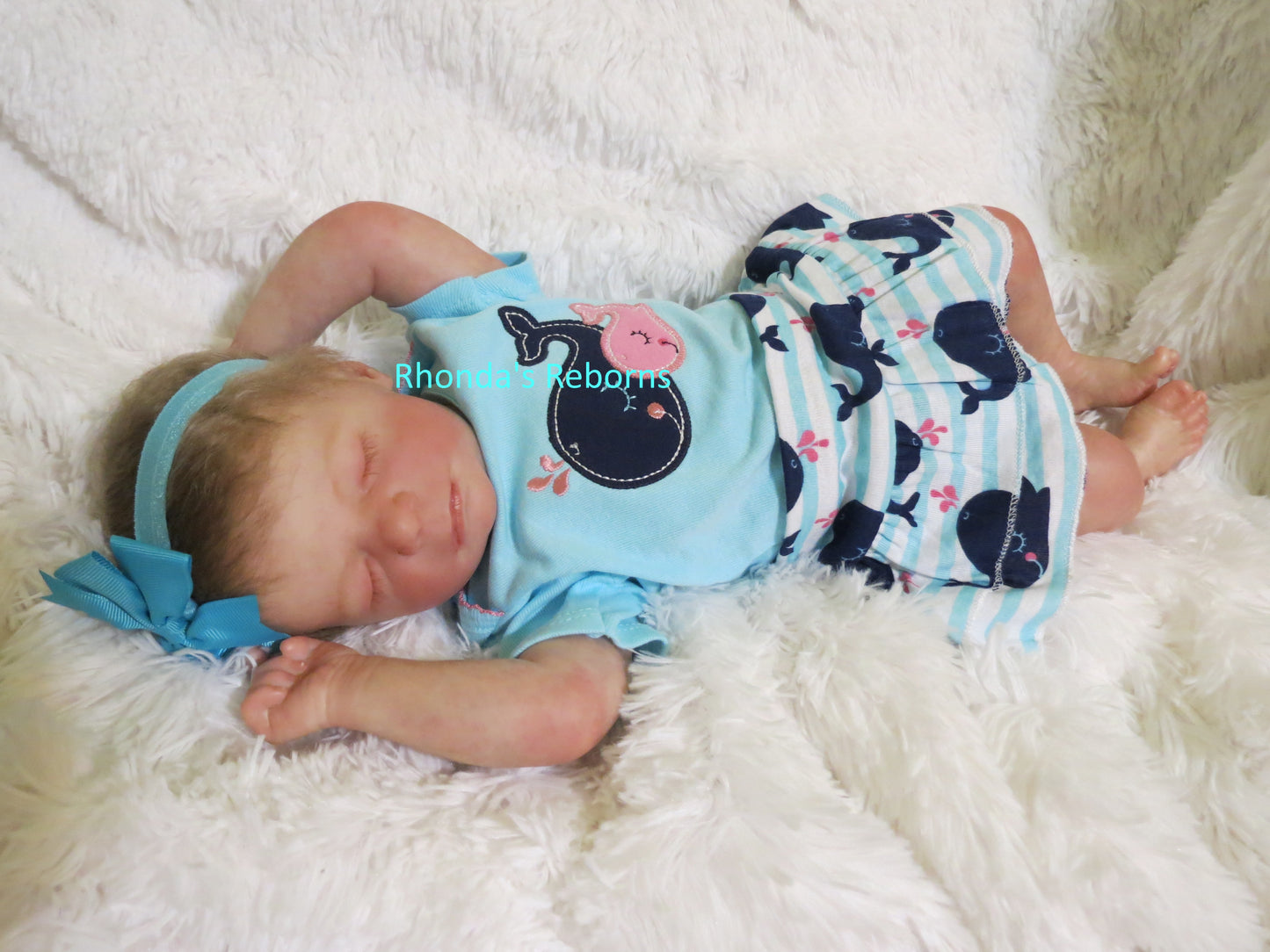 Madison Sleeping - Custom Reborn Baby