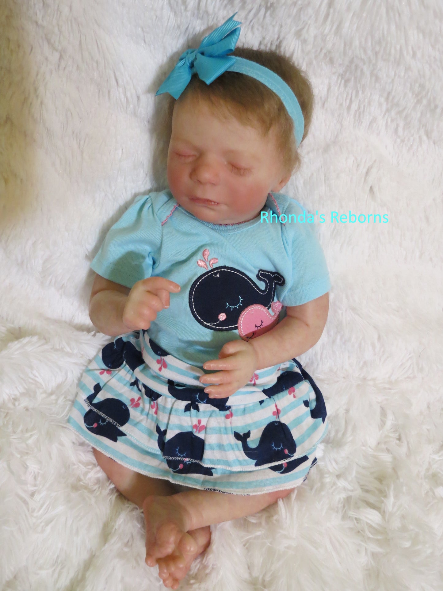 Madison Sleeping - Custom Reborn Baby