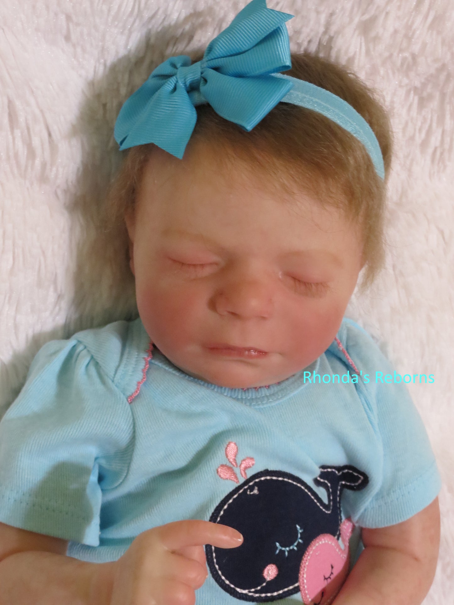 Madison Sleeping - Custom Reborn Baby