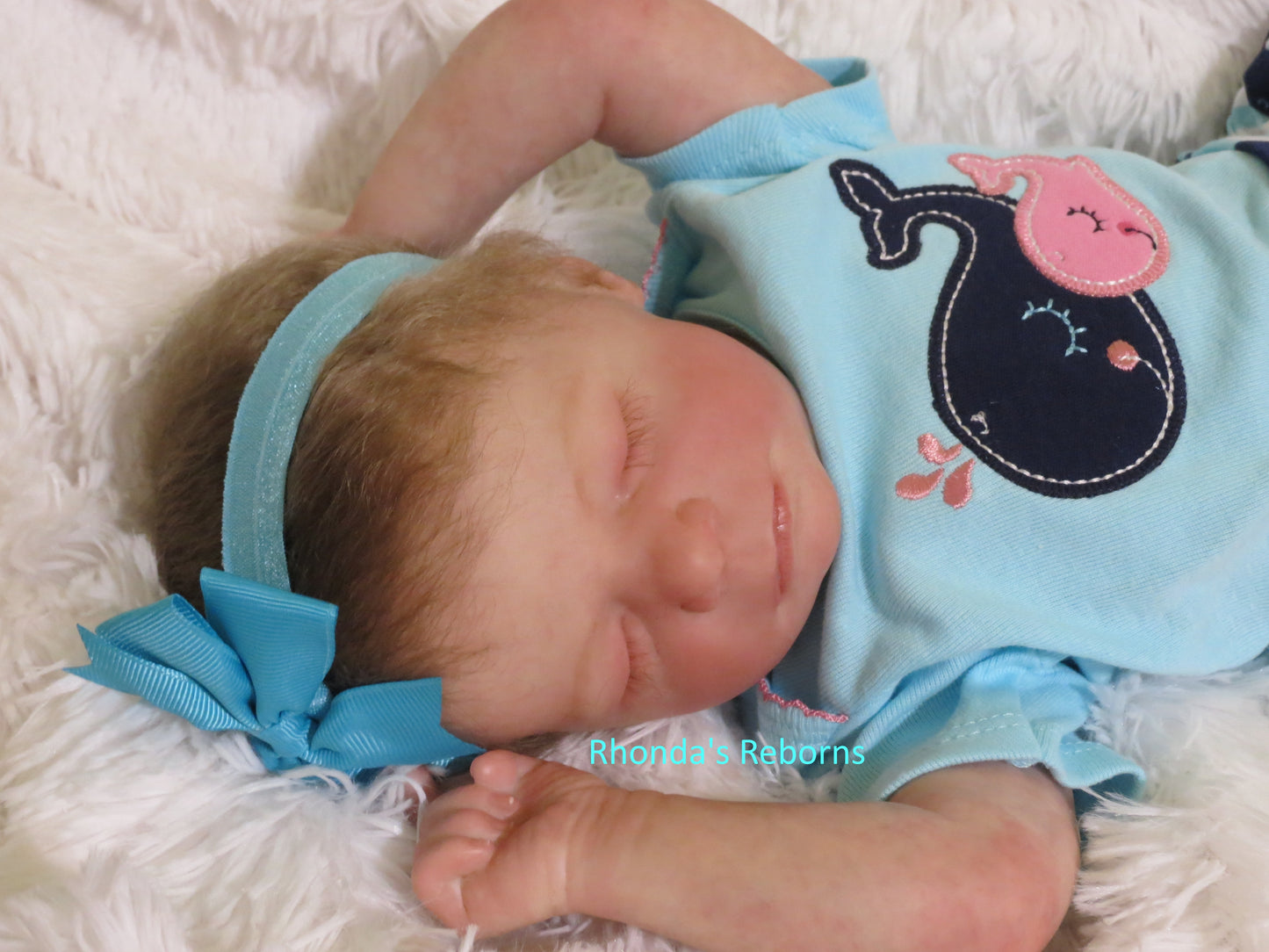 Madison Sleeping - Custom Reborn Baby