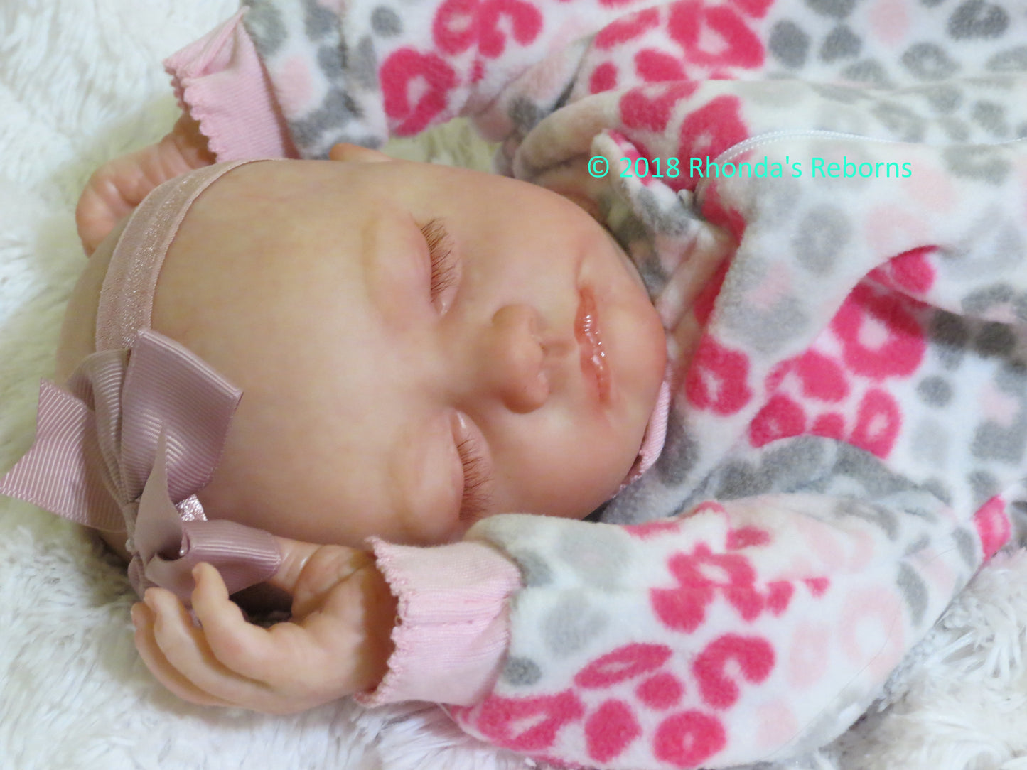 Miranda Sleeping - Custom Reborn Baby