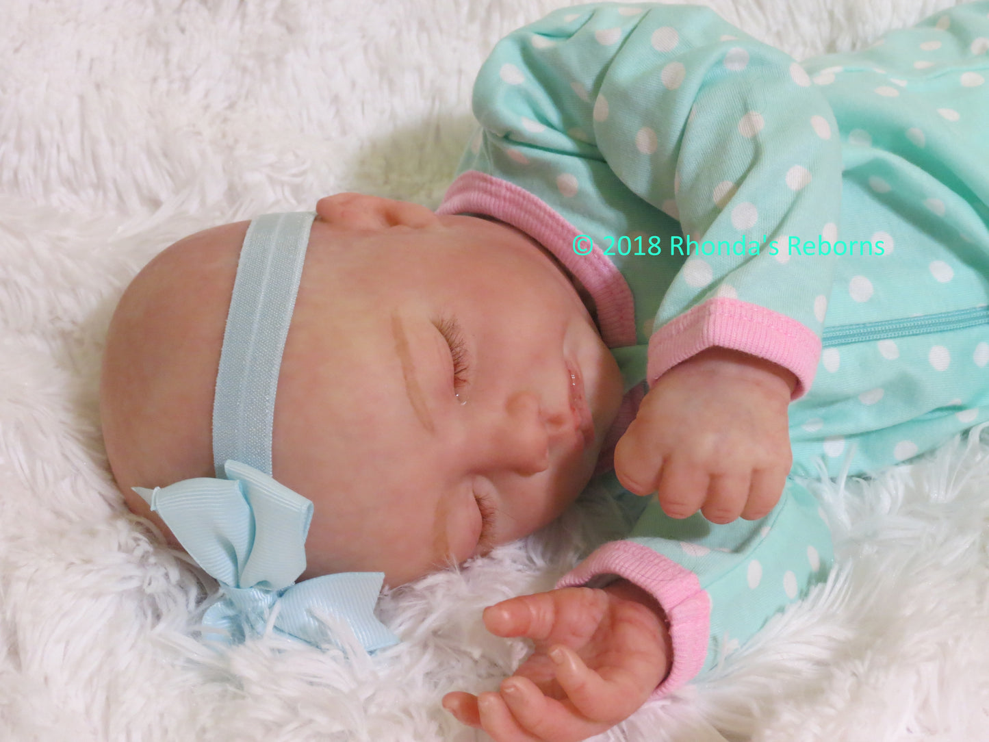 Miranda Sleeping - Custom Reborn Baby