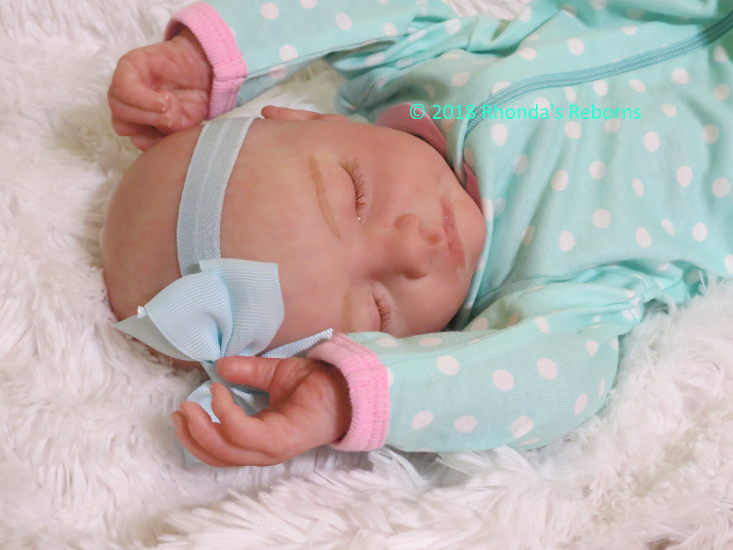 Miranda Sleeping - Custom Reborn Baby