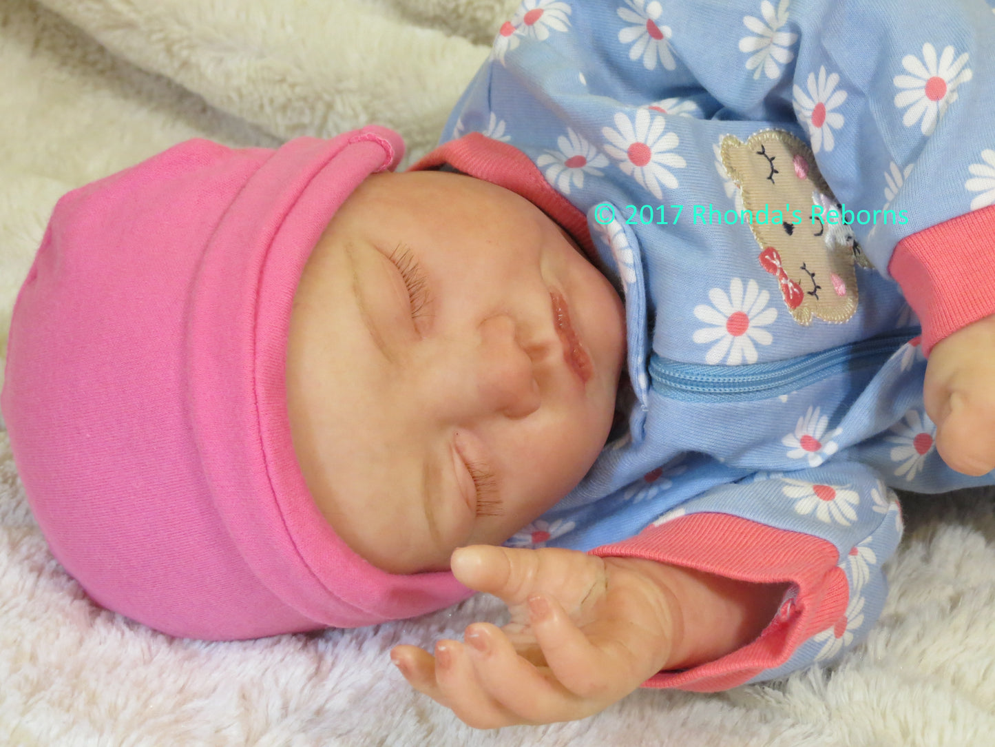 Miranda Sleeping - Custom Reborn Baby