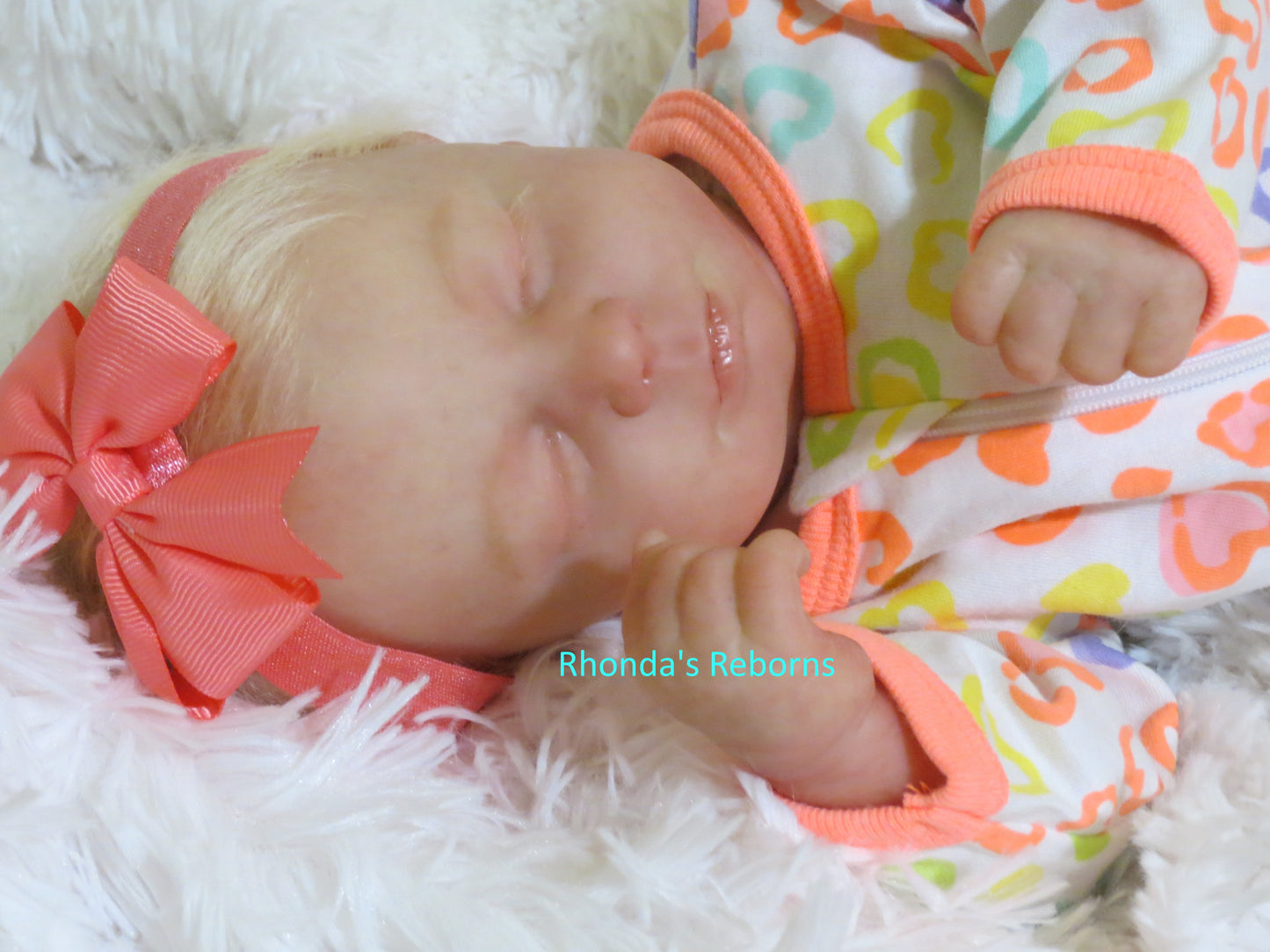 Miya Sleeping - Custom Reborn Baby