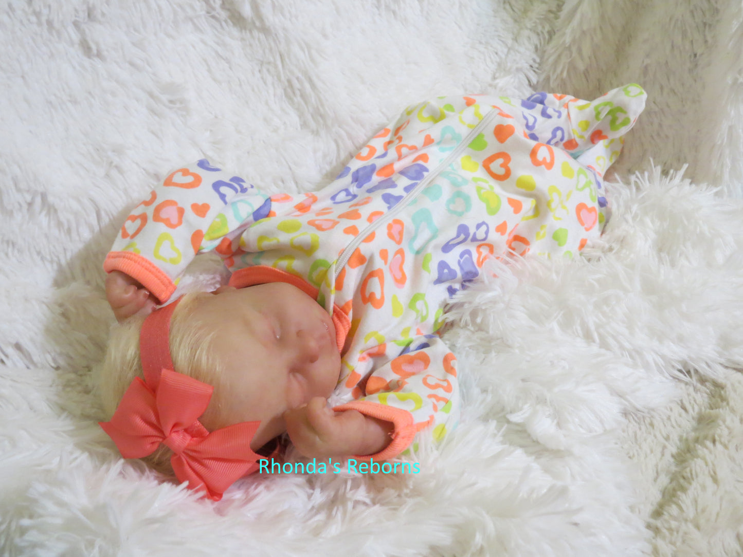 Miya Sleeping - Custom Reborn Baby