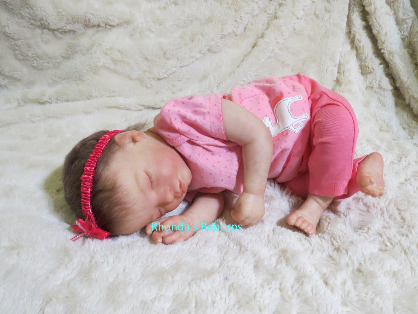 Priscilla Sleeping - Custom Reborn Baby