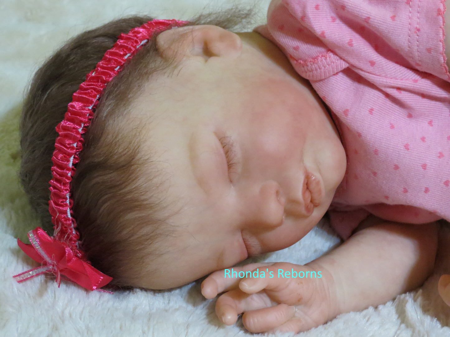 Priscilla Sleeping - Custom Reborn Baby