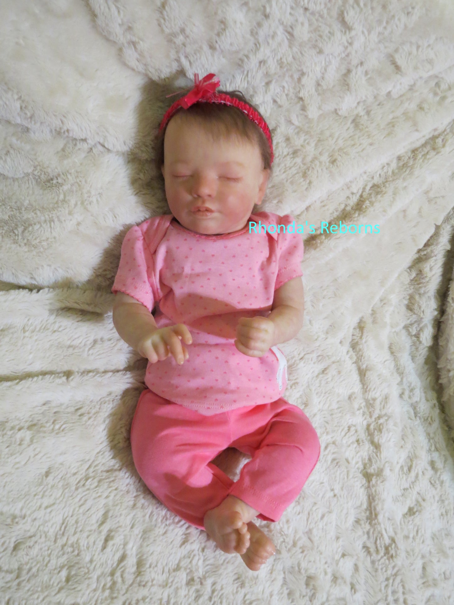 Priscilla Sleeping - Custom Reborn Baby