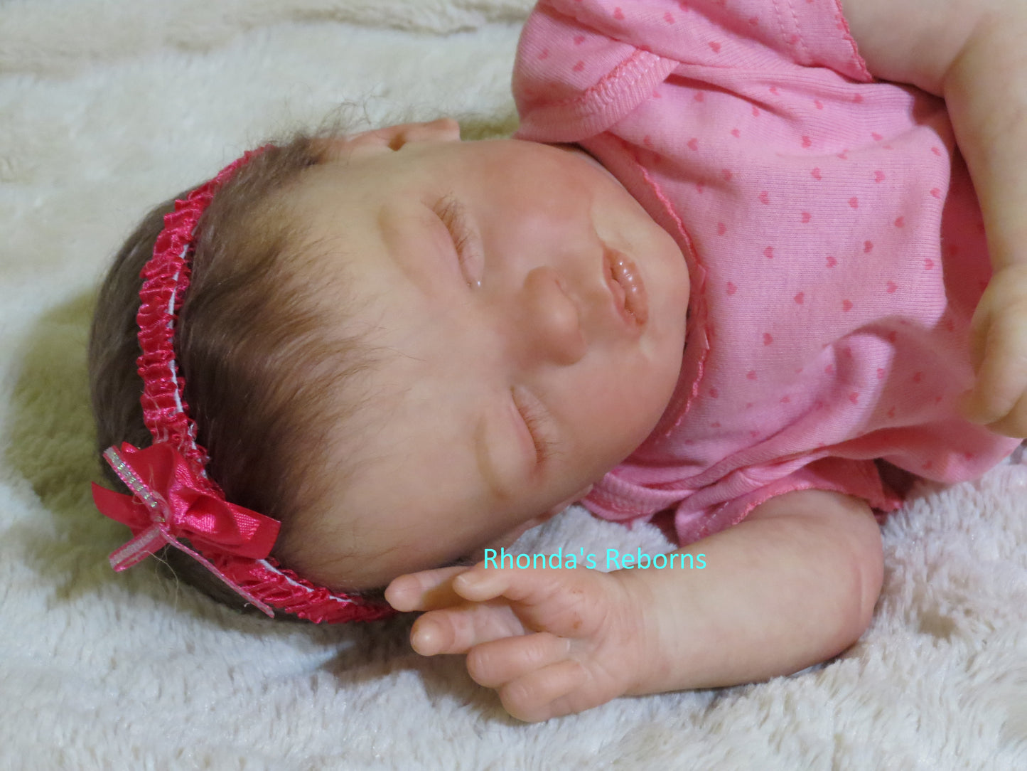 Priscilla Sleeping - Custom Reborn Baby