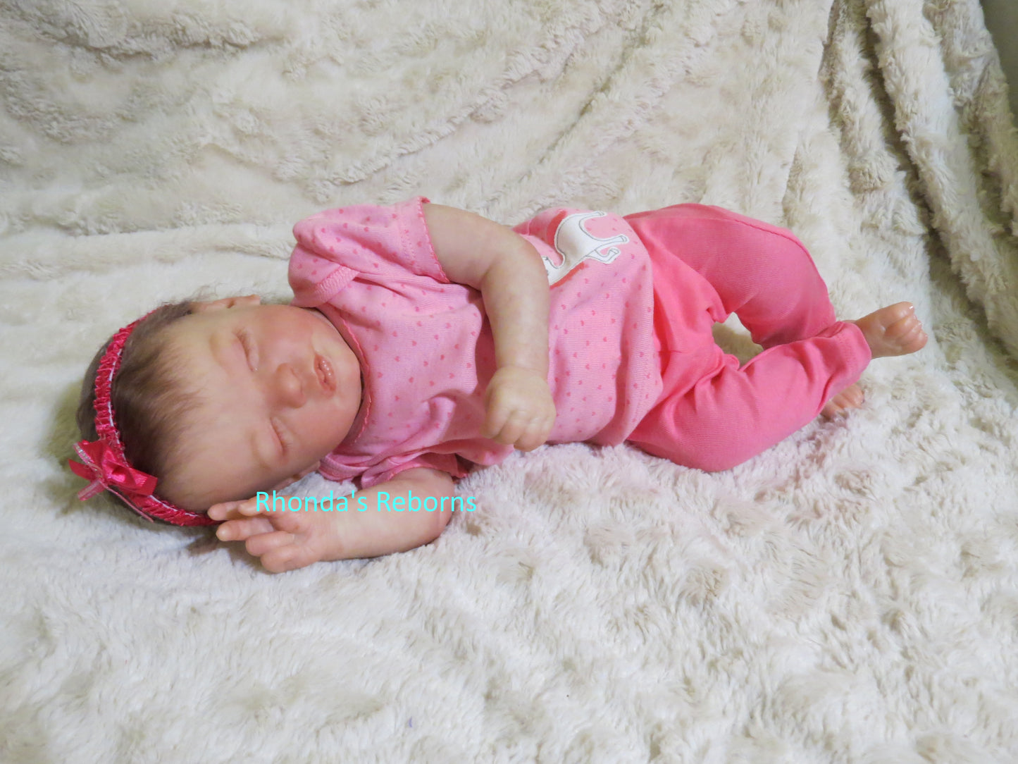 Priscilla Sleeping - Custom Reborn Baby