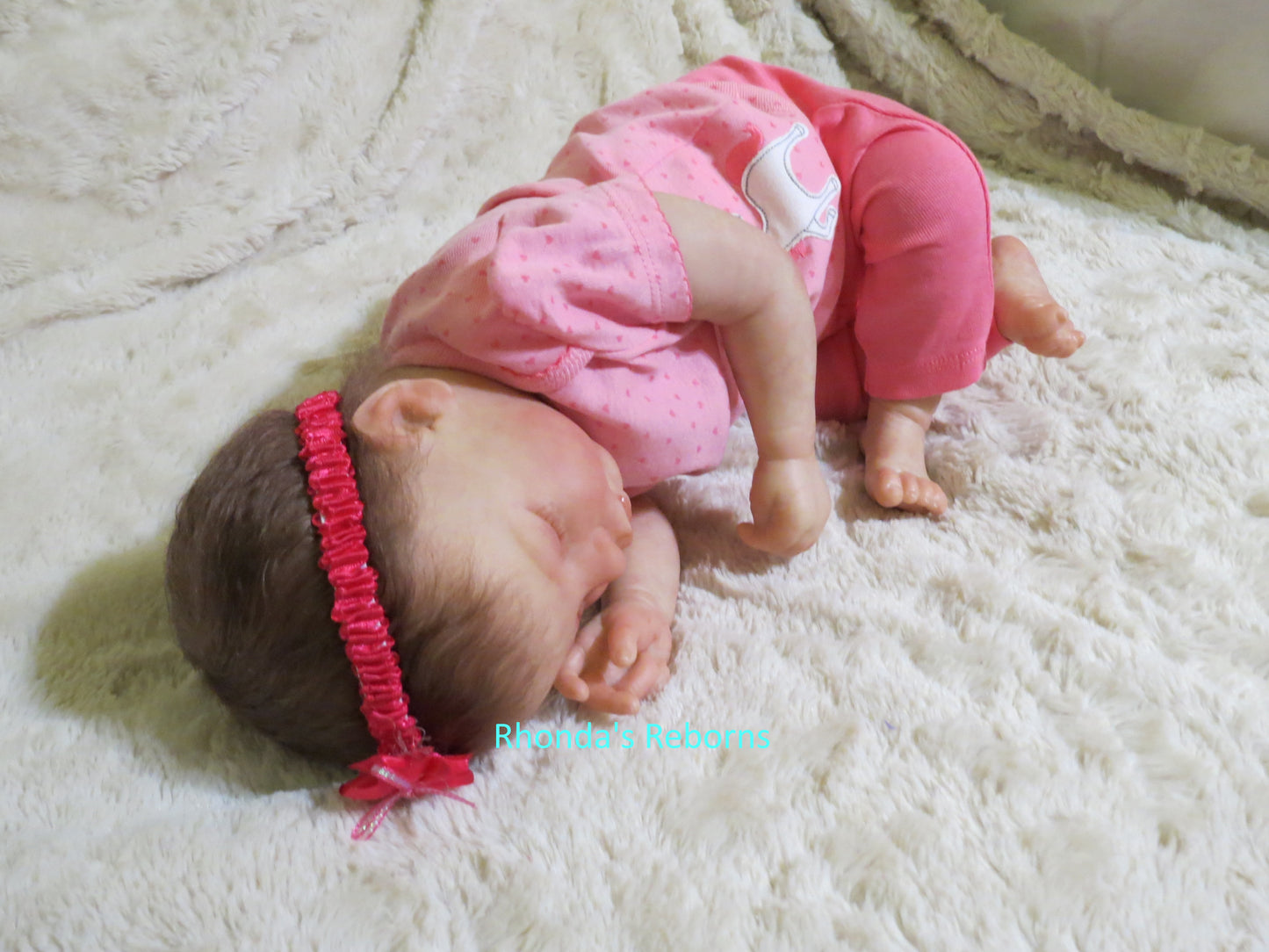 Priscilla Sleeping - Custom Reborn Baby