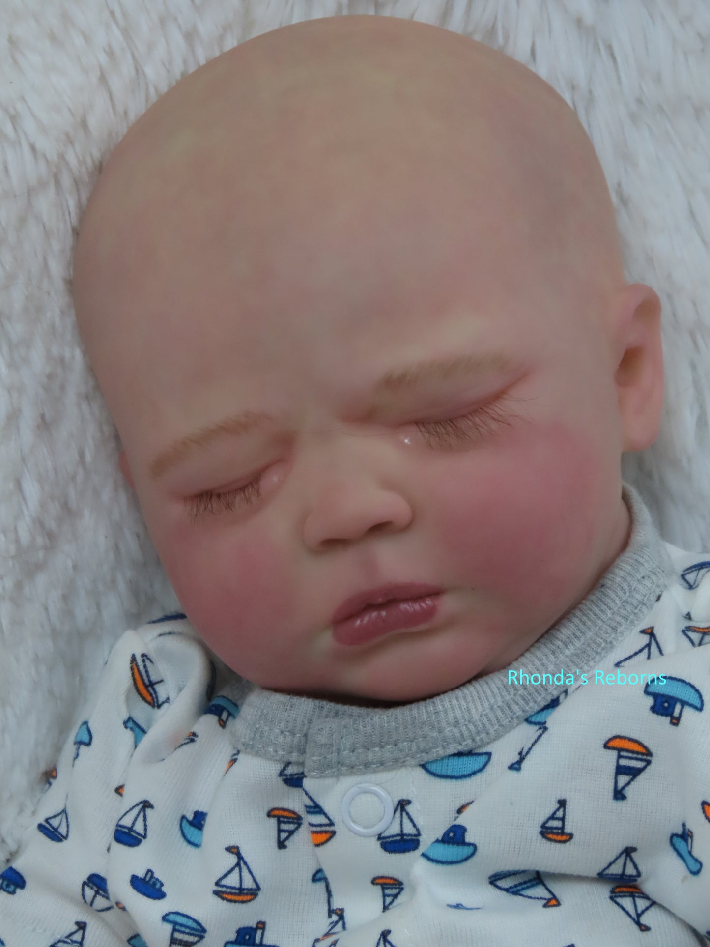 Summer Rain Sleeping - Custom Reborn Baby