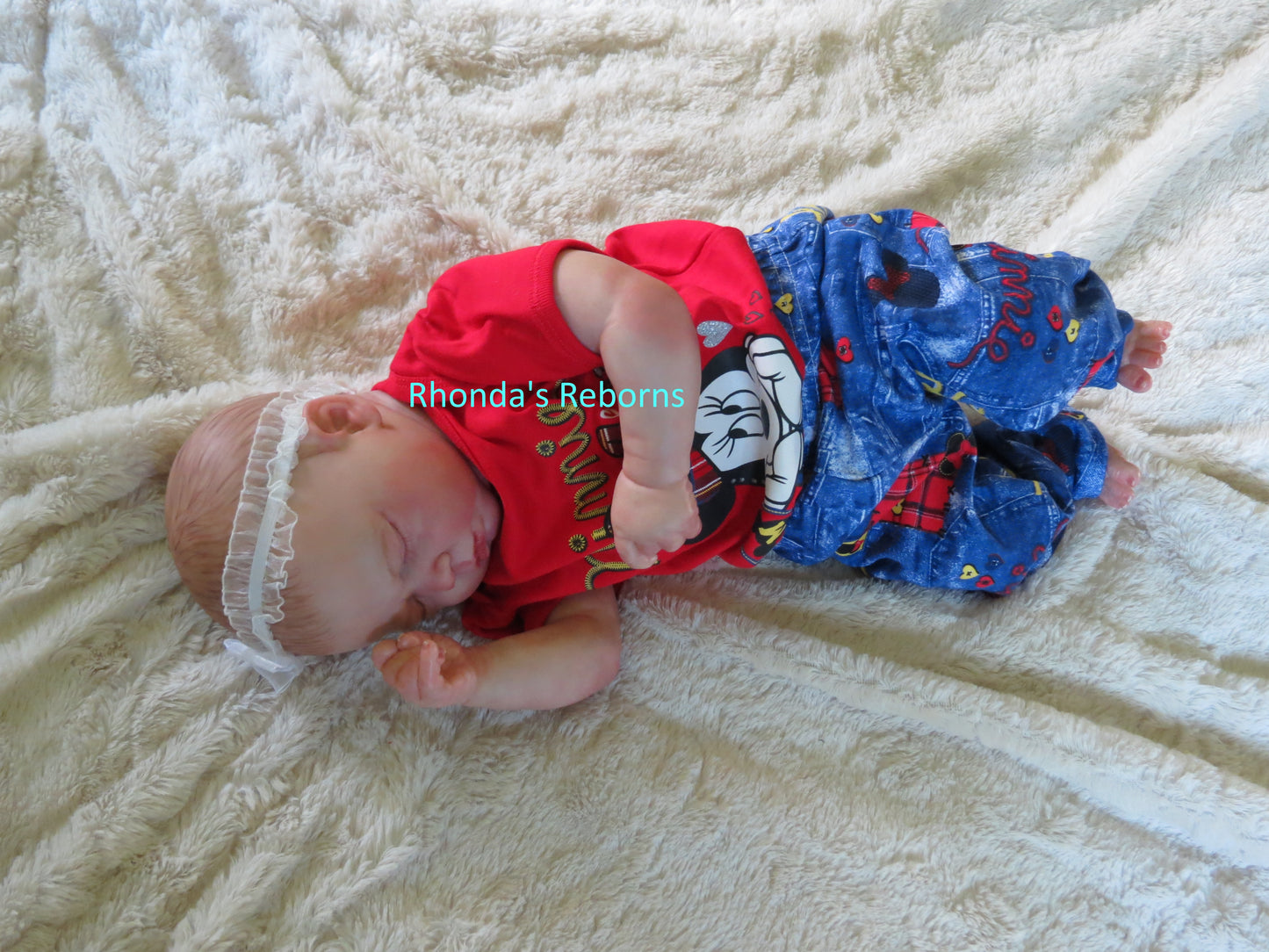 Summer Rain Sleeping - Custom Reborn Baby