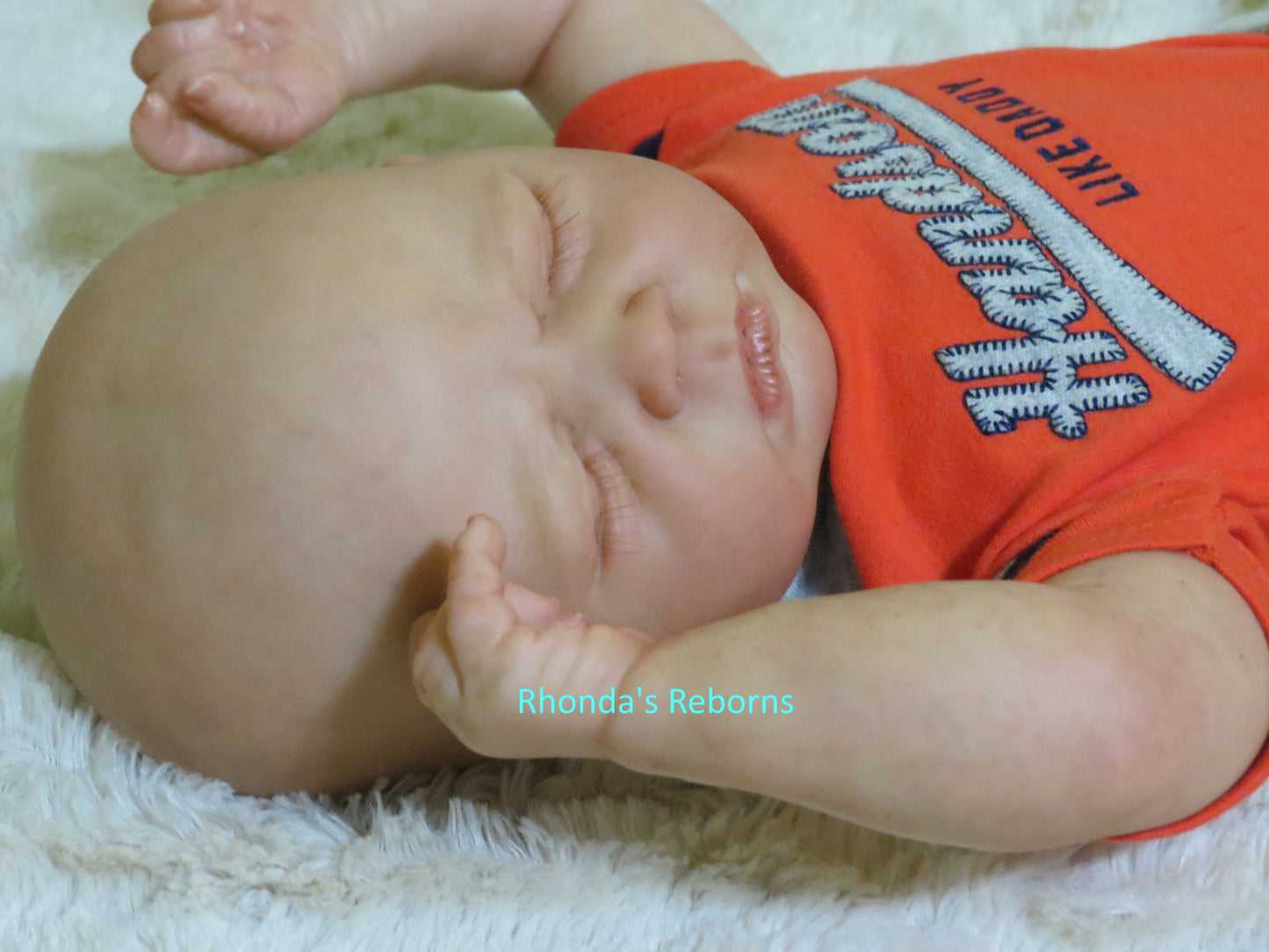 Summer Rain Sleeping - Custom Reborn Baby