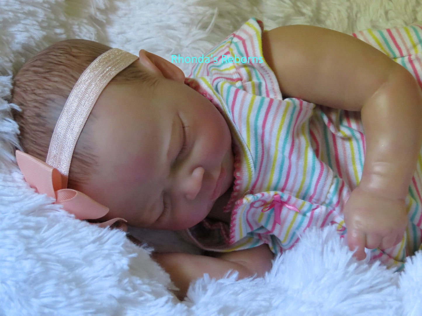 Summer Rain Sleeping - Custom Reborn Baby