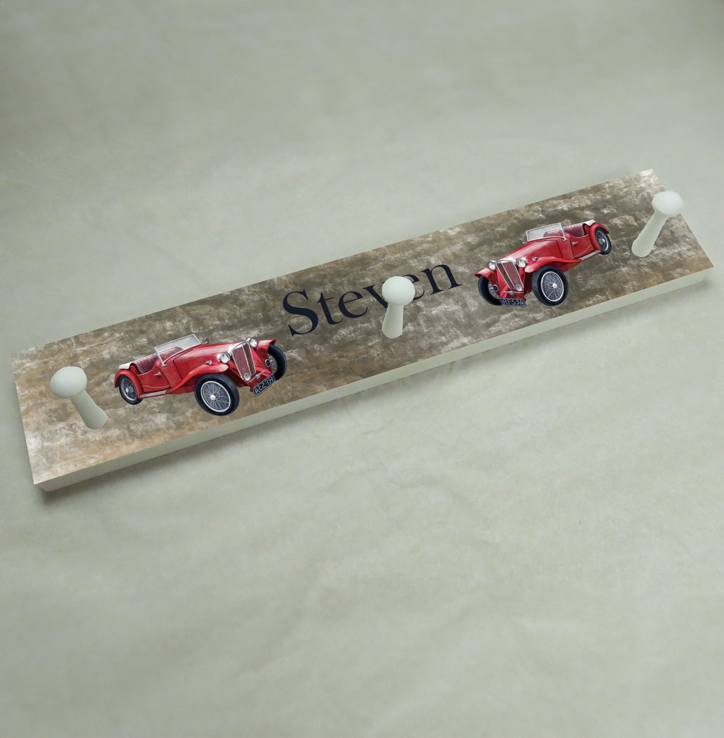 Vintage Car 4 Coat Rack